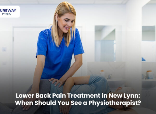 Physiotherapist providing lower back pain treatment in New Lynn